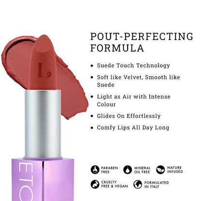 LOVETC Pout, Perfect, Etc High-Definition Matte Lipstick - Sweet Swagger