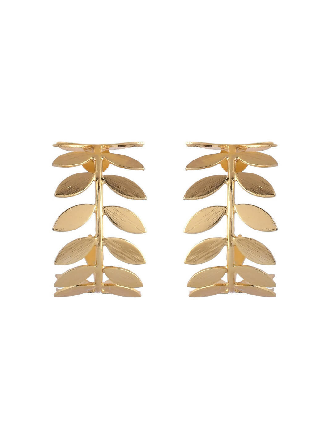 VOJ Women Gold Color stainless steel Earrings