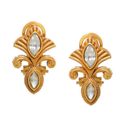 Golden Earrings (Gold) - Ruby Raang