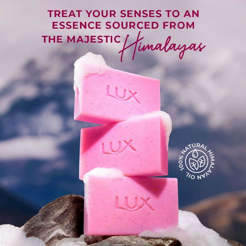 Lux Essence Of Himalayas Rose & Aloe Vera Exfoliating Soap
