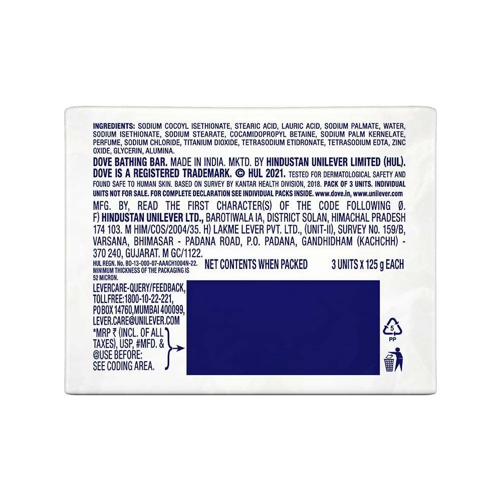 Dove Advanced Sensitive Care Bar With Ceramide And Nutrient Cream
