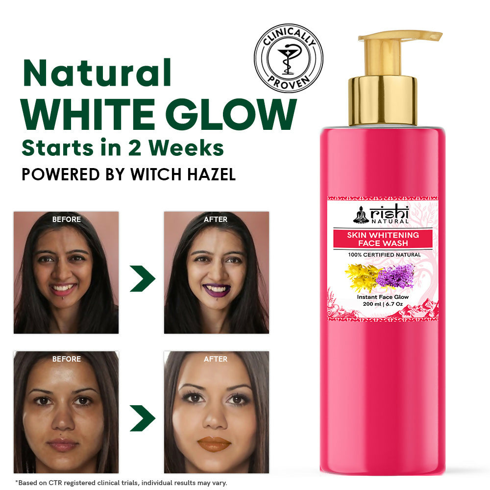 Rishi Natural Skin Whitening Face Wash