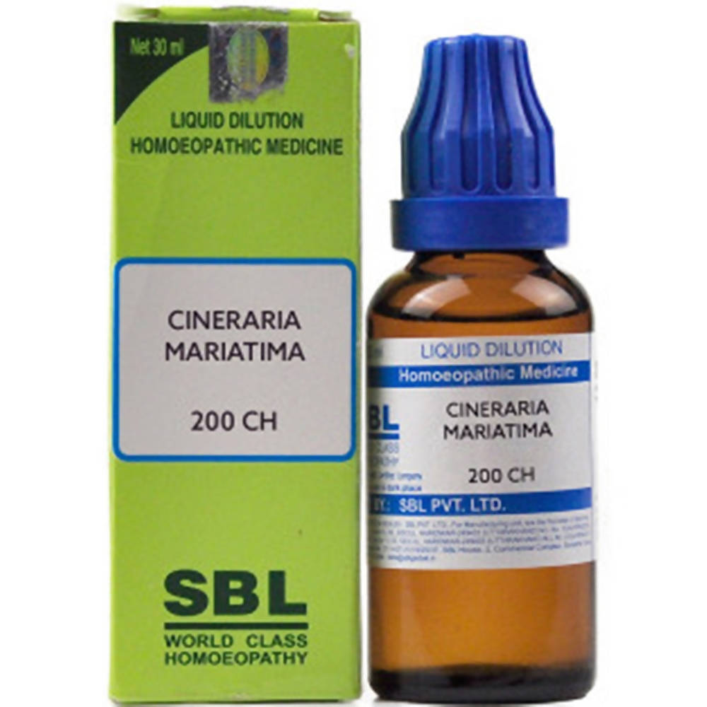 SBL Homeopathy Cineraria Mariatima Dilution