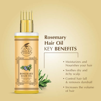 Skiura Nature Rosemary Oil For Fast Hair Growth And Healthy Scalp