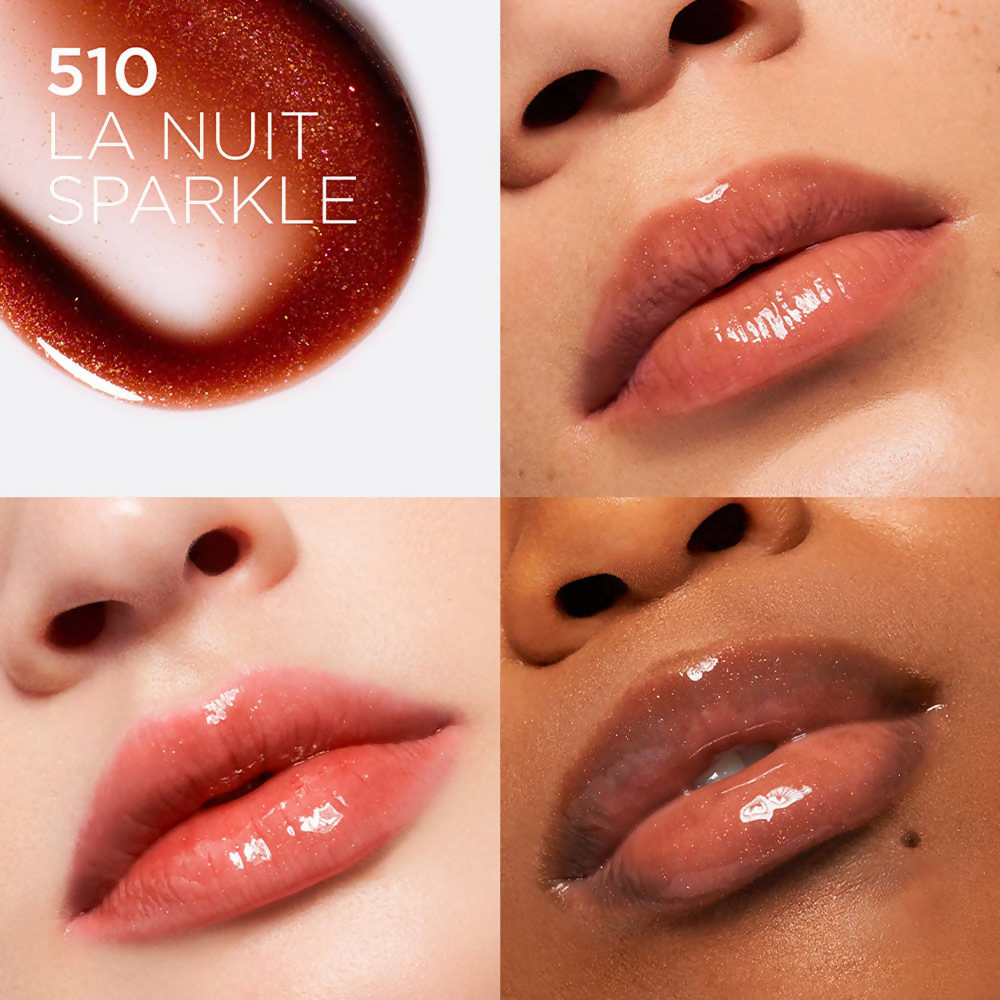 L'Oreal Paris Plump Ambition Hyaluron Lip Oil - 510 La Nuit Sparkle