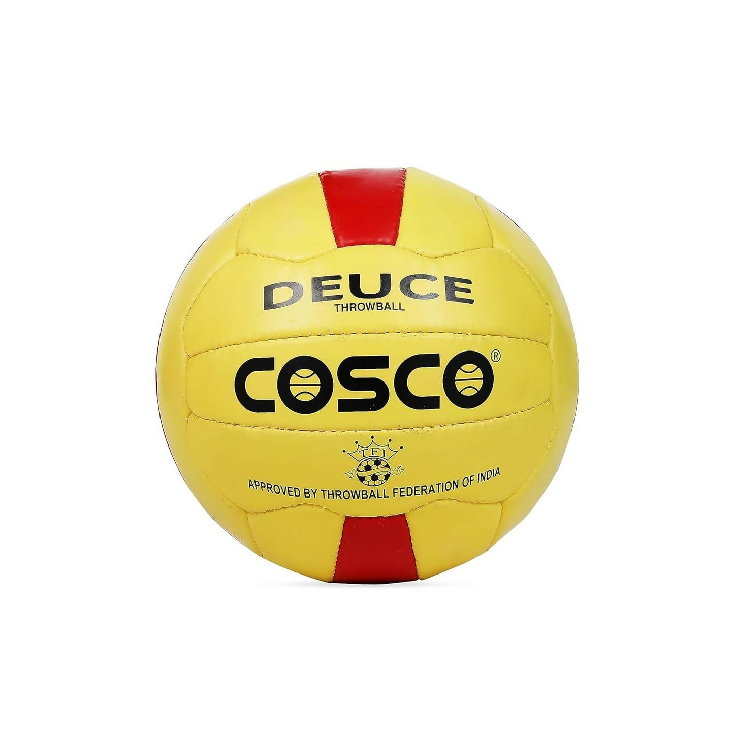 Cosco Synthetic Deuce Throw Balls (Size 5) Volleyball Red