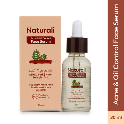 Naturali Acne & Oil Control Face Serum