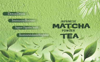 Eteasy Matcha Green Rose Petals Lemon Herbal Tea Powder