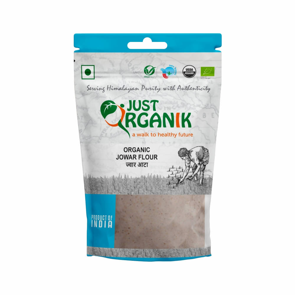 Just Organik Jowar Flour (Jowar Aata)