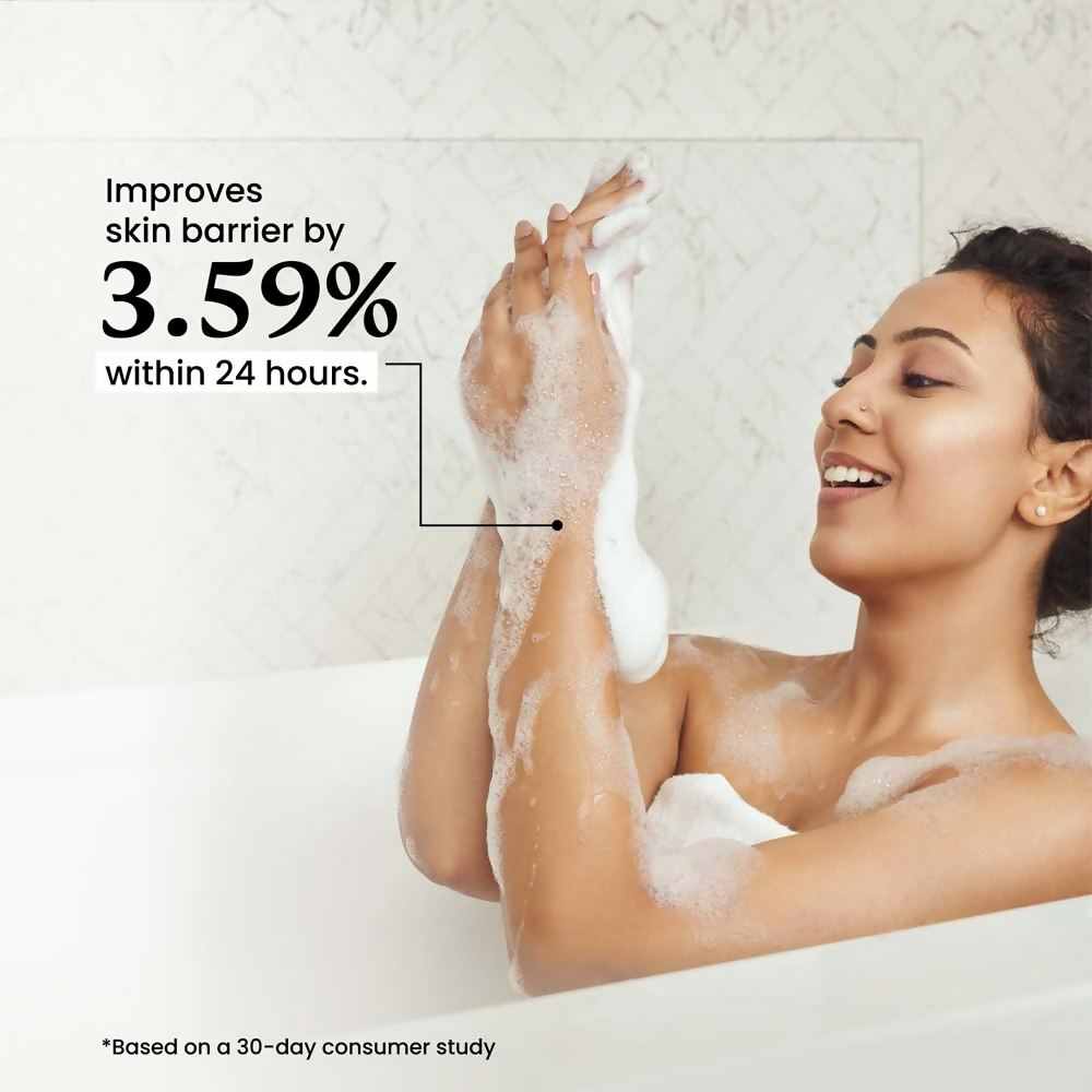 Foxtale Hydrating Body Wash With Hyaluronic Acid & Ceramides Locks In Moisture Reduces Body Odour