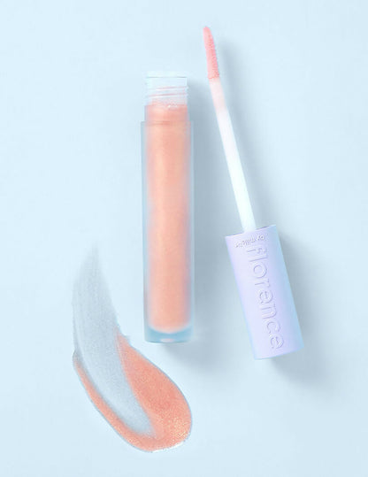 Florence by Mills Get Glossed Lip Gloss - Mysterious Mills (Nude Shimmer)