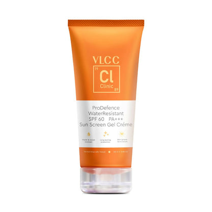 VLCC Clinic ProDefence Water Resistant SPF 60 PA+++ Sun Screen Gel Crème