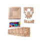 Kraftsman Stack up Puzzles/ Layered Puzzle Octopus Shape for Kids | Color Kit Included | 18 Pieces Puzzle