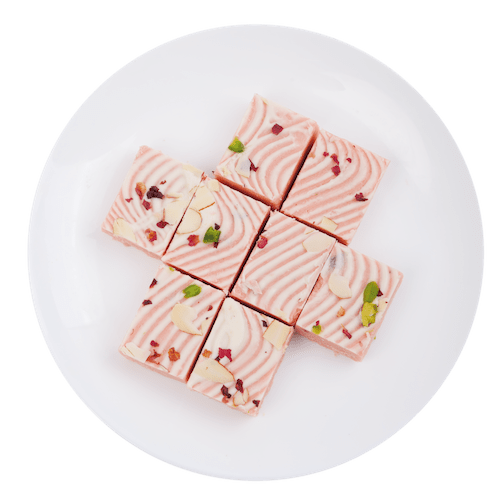 Shree Mithai Kaju Rose Fudge