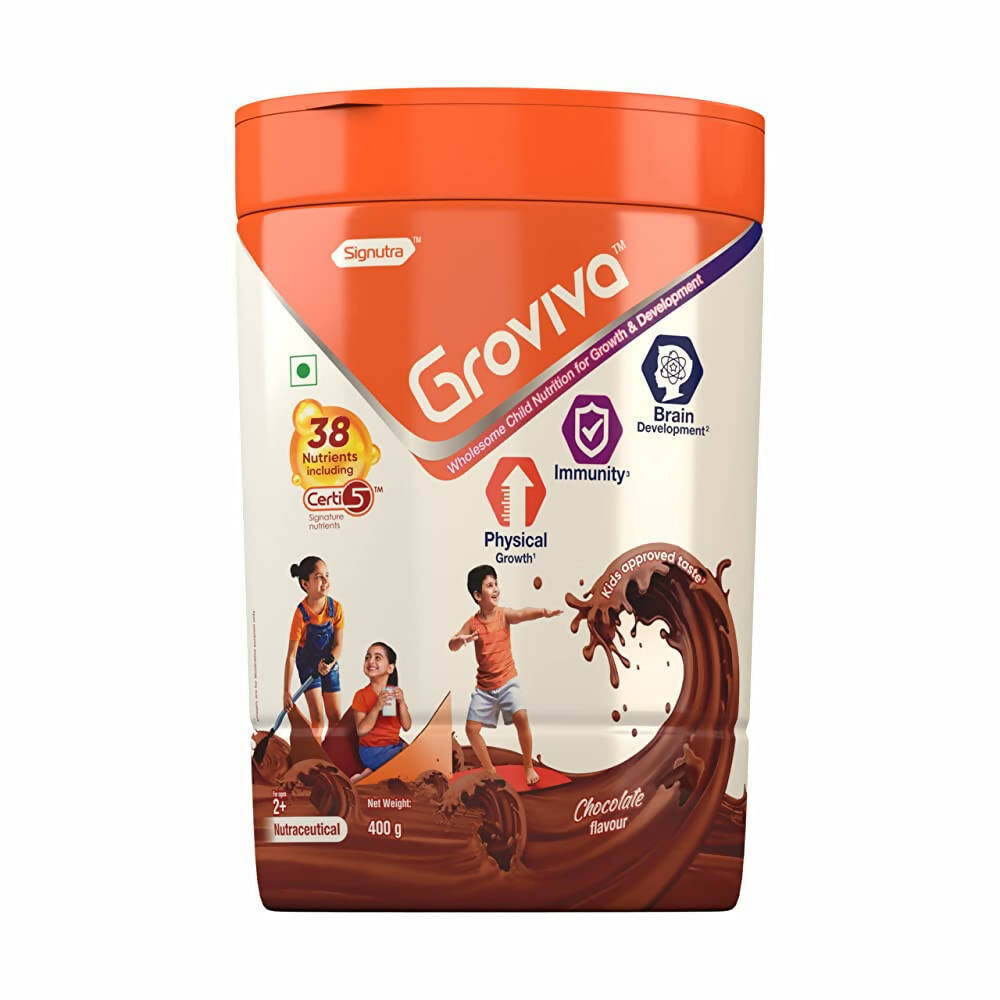 Groviva Wholesome Child Nutrition for Growth & Development-Chocolate