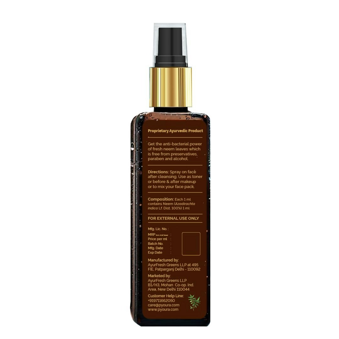 Pyoura Dark Spot Pigmentation Neem Face Toner Mist