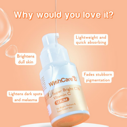 Wishcare Super Bright C16 Vitamin C Face Serum