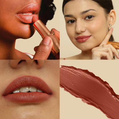 Dunamiss Sophia Plum Sheen Satin Lipstick