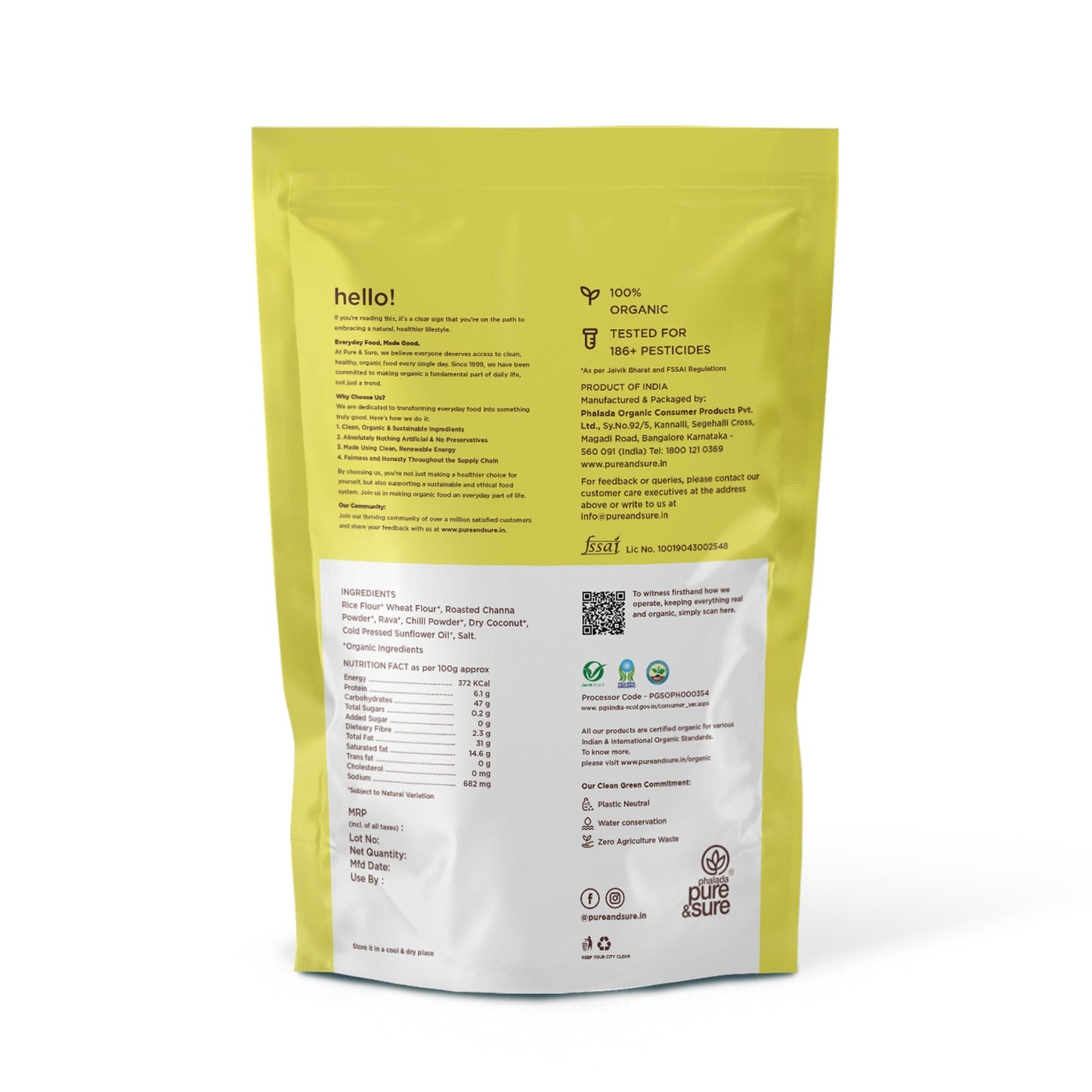 Pure & Sure Organic Kodbale