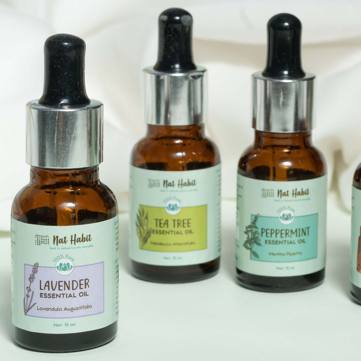 Nat Habit Lavender Essential Oil For Healthy Hair Growth