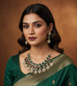 Traditional Ethnic Necklace and Earring Jewelry Set