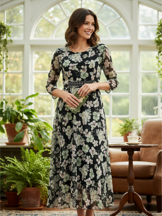 Chiffon long kurti