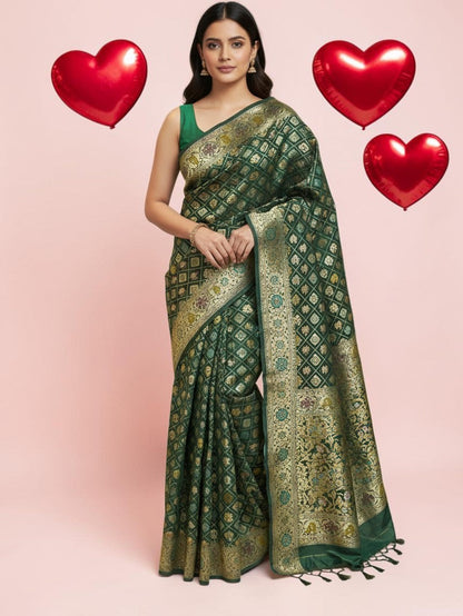 Bandhani saree