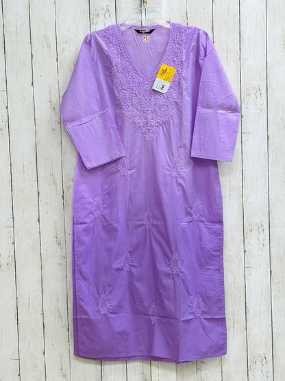 Kurti Connection USA Embroidered Cotton Kurti Tunic