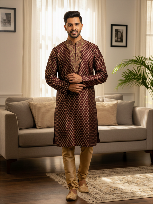 Silk Kurta pajama set