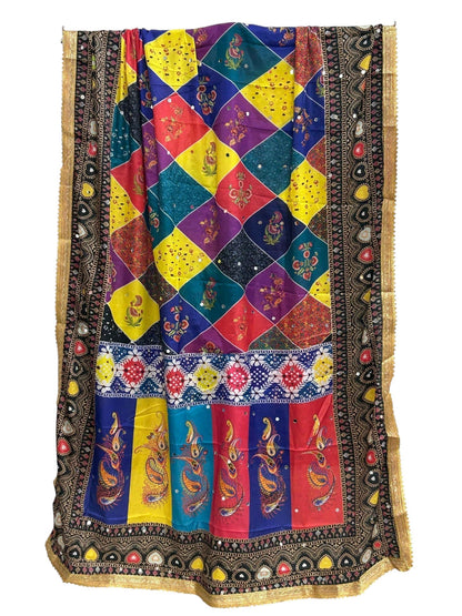 Multi colored dupatta