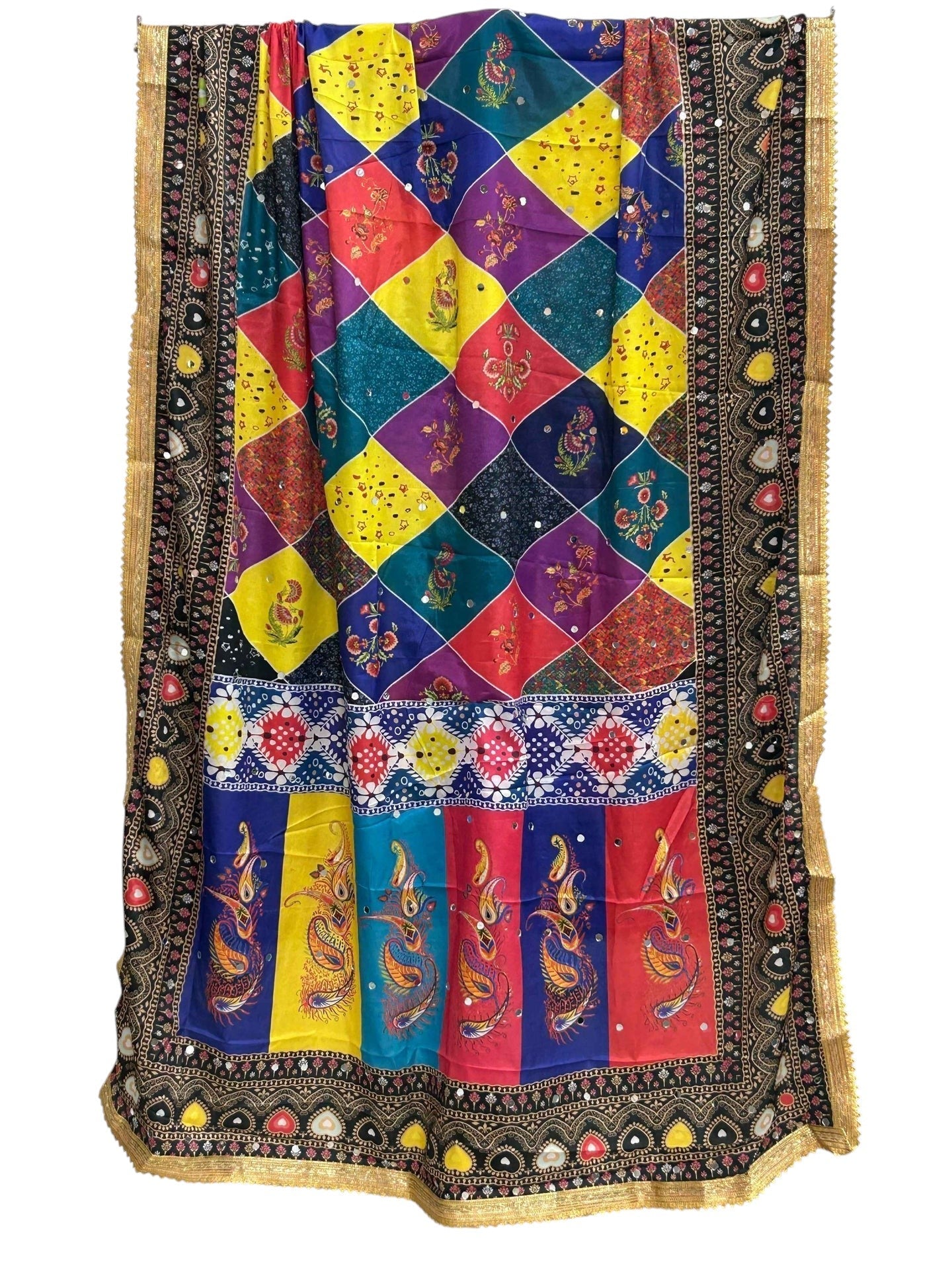 Multi colored dupatta