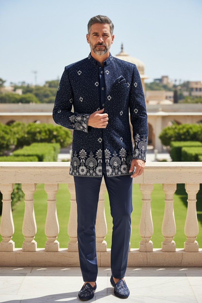 indo western jodhpuri set