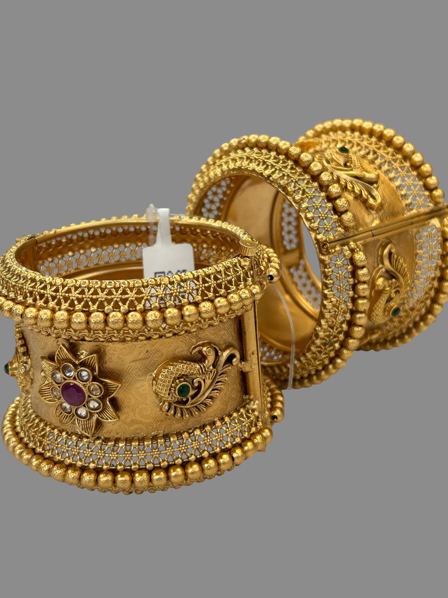 Traditional Ornate Designer Bangle Bracelets