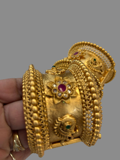 Traditional Ornate Designer Bangle Bracelets