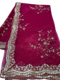 Tissue silk dupatta with sequin work