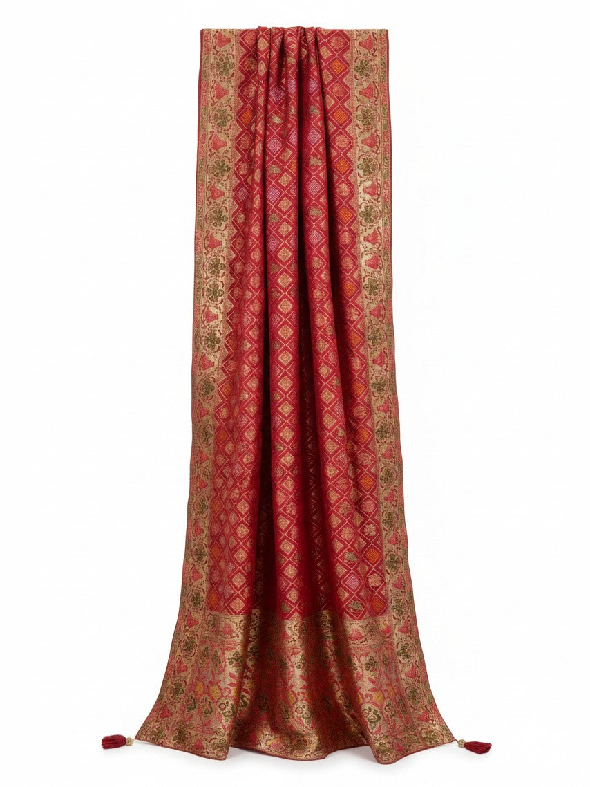 Bandhani patola saree
