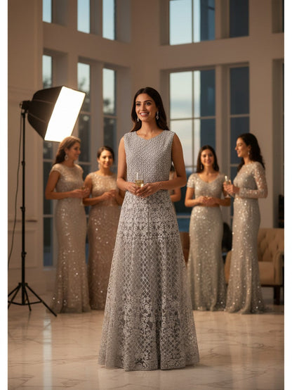 Party wear long gown
