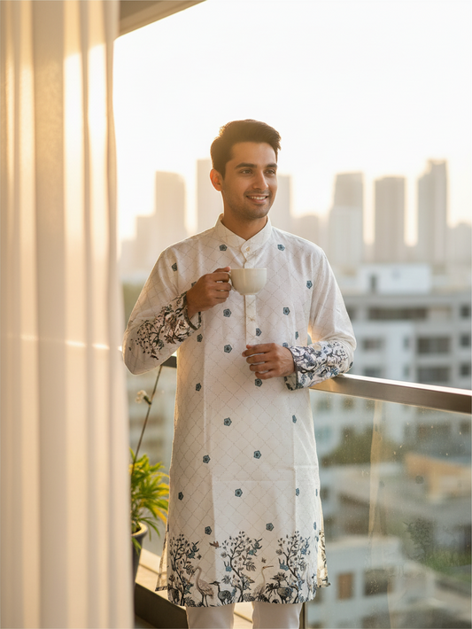 Rayon digital print Kurta