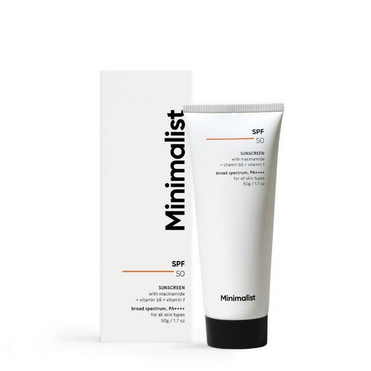 Minimalist SPF 50 PA ++++ Sunscreen With Multi-Vitamin