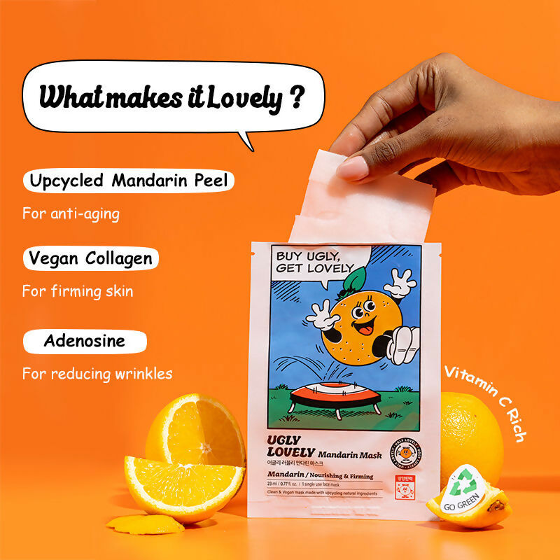 The Face Shop Ugly Lovely Mandarin Mask
