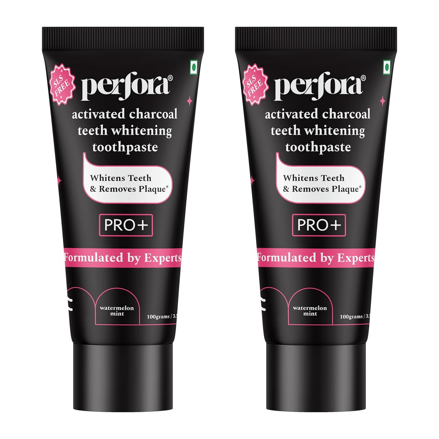 Perfora Activated Charcoal Whitening Toothpaste - Watermelon Mint
