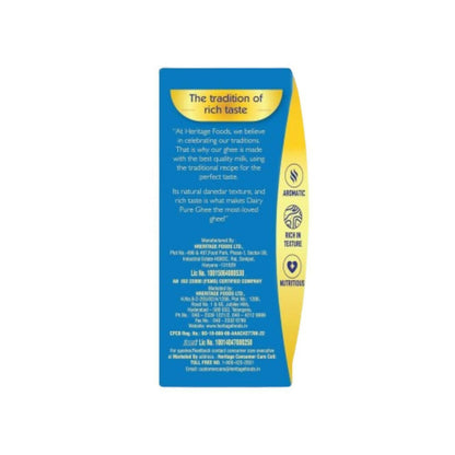 Heritage Dairy Pure Danedar Ghee | Traditional Ghee | Organic & Pure Ghee