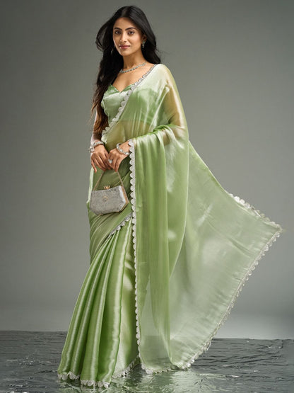 kasee Embellished Silk Blend Saree
