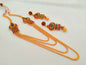 Multicolor kemp layer Necklace set
