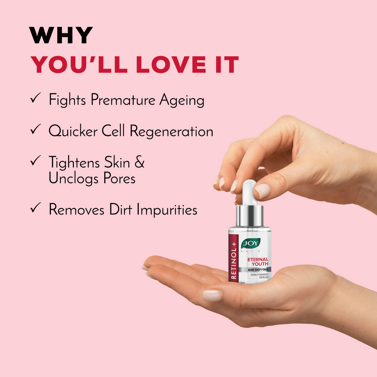 Joy Anti Ageing Retinol Face Serum