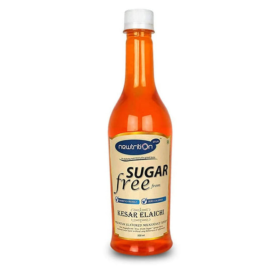 Newtrition Plus Sugar Free Kesar Elaichi Syrup