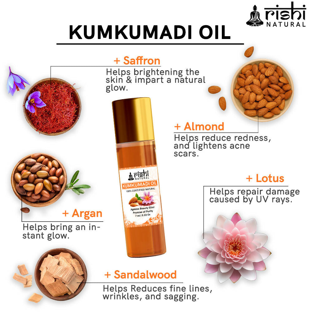 Rishi Natural Kumkumadi Face Oil