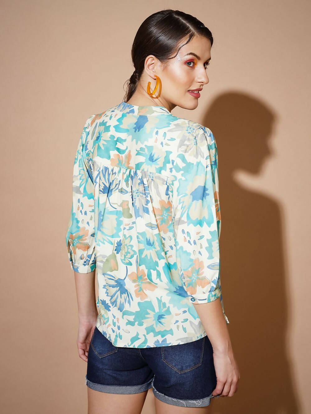 Myshka Women Multi Floral Tops