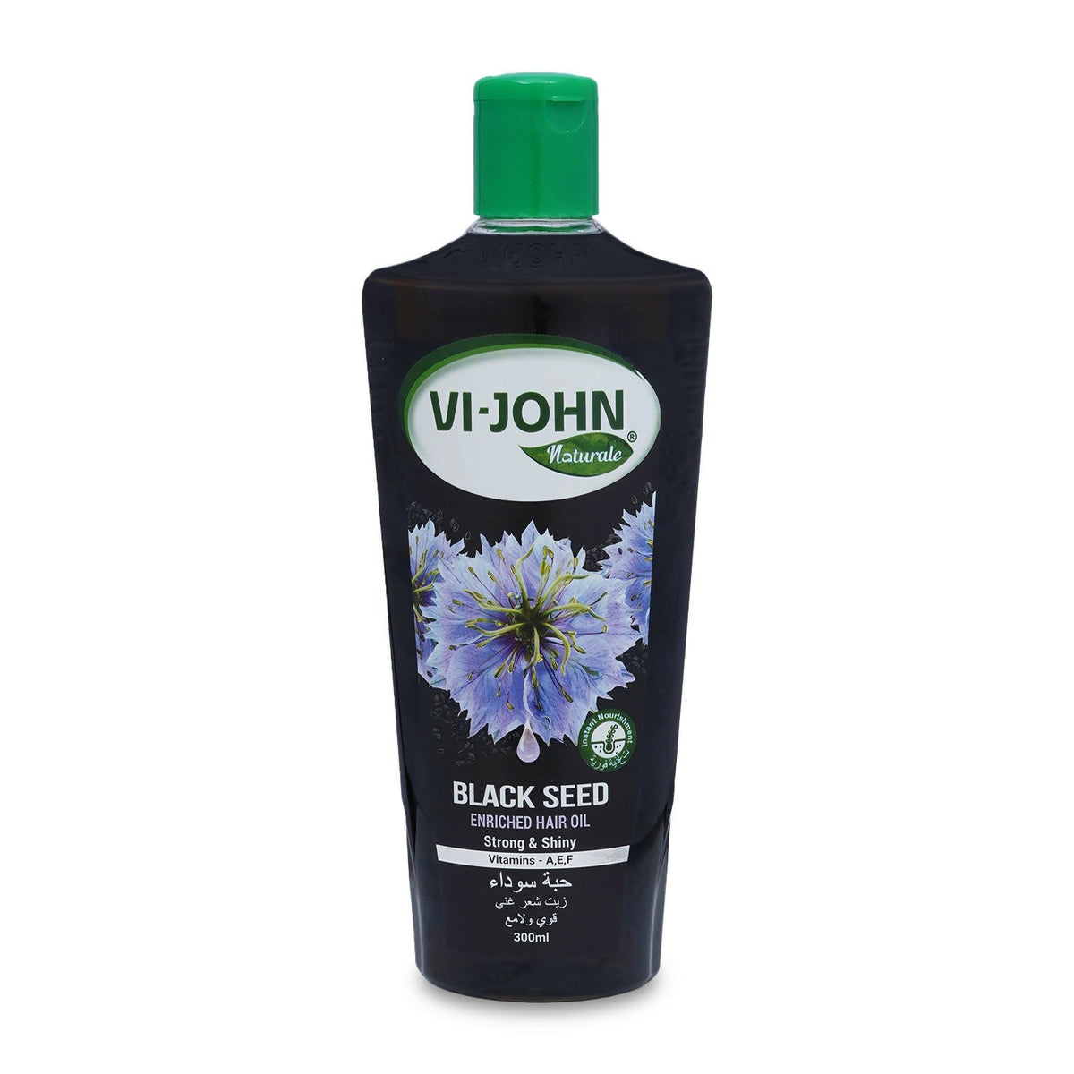 VI-JOHN Naturale Black Seed Enriched Hair Oil Strong & Shiny with Vitamin A.E & F