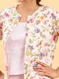 BohoJazz Lilac Co-ords with Floral Jacket